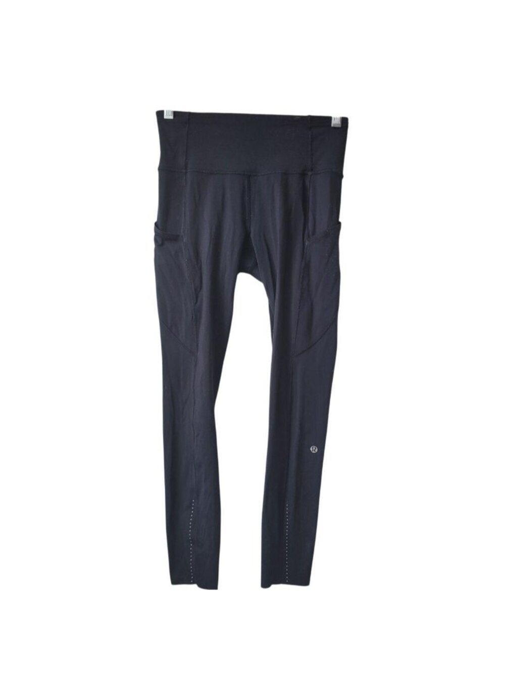 Lululemon Black Multi-Pocket Athletic Gym Leggings (Sz 6)